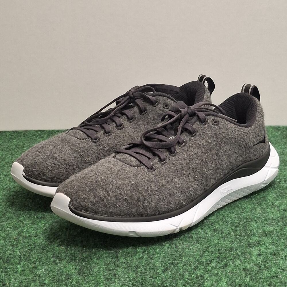 Hoka One One Hupana Gray Wool Sneakers 1097545-NGWH Shoes Sneakers Womens 8.0